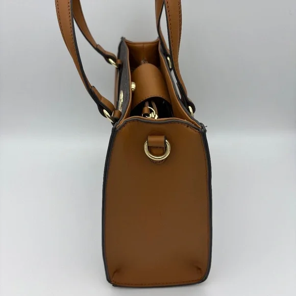 Brown and Black Designer Tote Bag - Picture 5 of 15